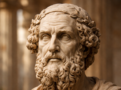 Quote of the Day by Homer: 'Let me not then die ingloriously and without a..'-The Odyssey authors' timeless words about struggle, courage and leaving behind a meaningful legacy