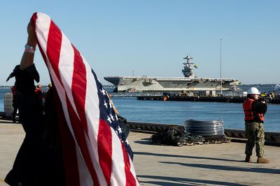 USS Ford Returns After Iran, Venezuela Missions