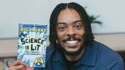 "I don't get creative block. I just get spouts of inspiration," content creator Big Manny on how he makes his viral science videos