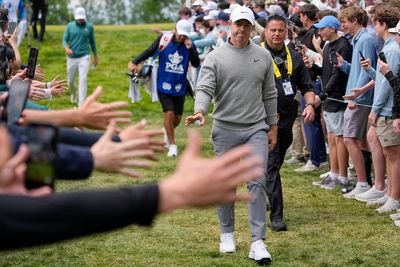 Rory McIlroy charges through field in third round to chase down US PGA leaders