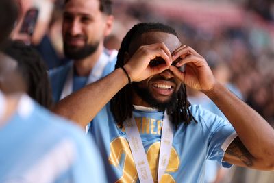 Antoine Semenyo reacts to FA Cup final win with warning to Arsenal as Man City 'pray' for title boost