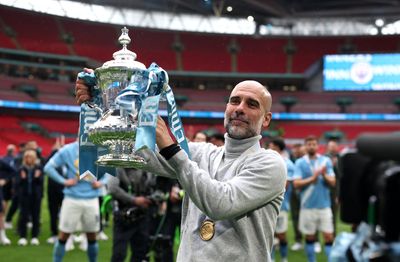 Pep Guardiola dodges Man City future question after FA Cup final win