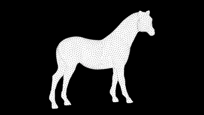 The rotating horse optical illusion is just as perplexing in real life