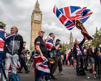 Tommy Robinson’s ‘far-right Glastonbury’: a distinctly lower energy affair