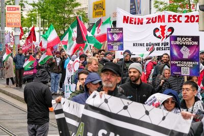 The Latest: The grand final in this year's Eurovision Song Contest gets underway in Vienna