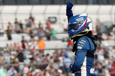 Corey Day runs down Allgaier to win NASCAR O'Reilly race at Dover