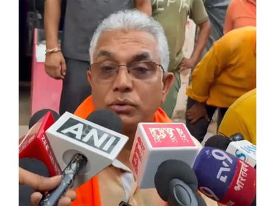 Bulldozers will roll across country against illegal constructions: Dilip Ghosh
