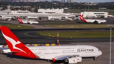 Qantas passenger banned after allegedly biting flight attendant mid-air