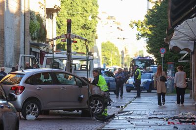 Woman’s legs amputated after car rammed into pedestrians in Modena crash