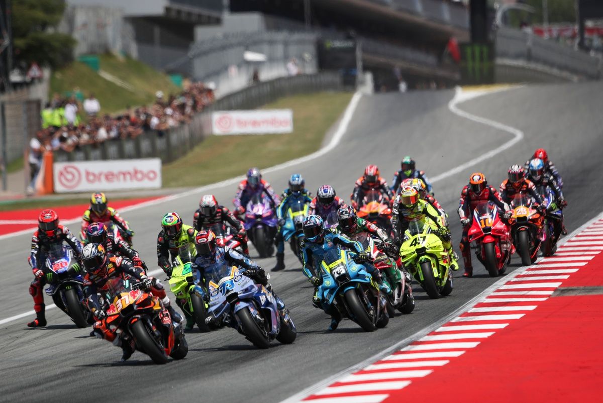 Fabio Di Giannantonio Triumphs in Chaotic, Red-Flagged Catalan MotoGP