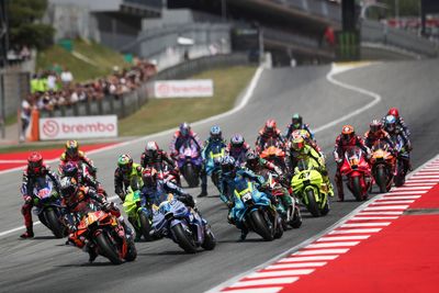 MotoGP Catalan GP red-flagged twice after scary multi-bike melee