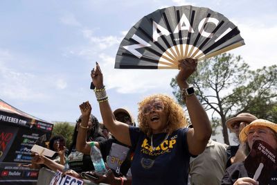 Thousands join Black political rally in birthplace of Civil Rights movement