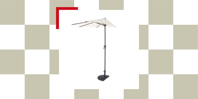 These 'Half Umbrellas' Are the Genius Way to Bring Shade to a Tiny Balcony — In Fact, They're Specifically Designed for This Space