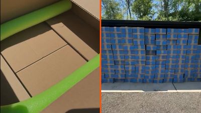 Man places a bulk order for pool noodles, then Walmart’s shipment came and left him flabbergasted: ‘That driver is so happy’