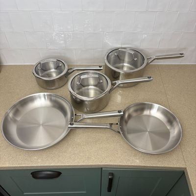 Ninja's new saucepan set just proved it can make non-toxic stainless steel pans that are as good as its air fryers – I was wowed by it in my kitchen