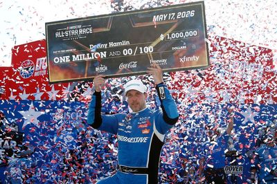 Denny Hamlin adds to legacy with million dollar win but mad it doesn't count