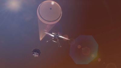 Watch NASA's new Mars helicopter rotor break the speed of sound (video)