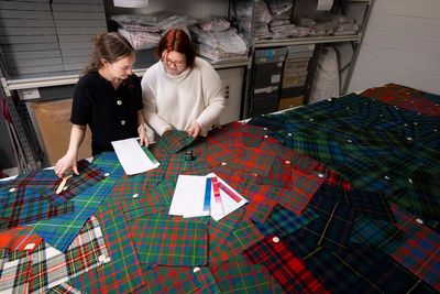 ‘Exceptional’ tartan archive gifted to the nation