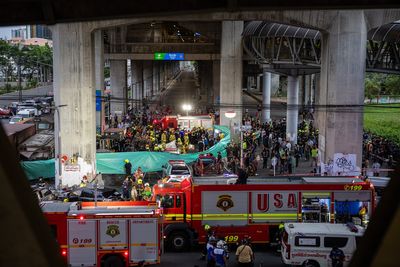 Driver charged after Bangkok freight train crash kills 8