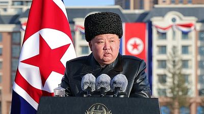 North Korea's Kim calls on military to bolster frontline defences against 'arch enemy'