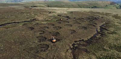 The Pennine hills are full of holes – here’s how they’re helping fight climate change