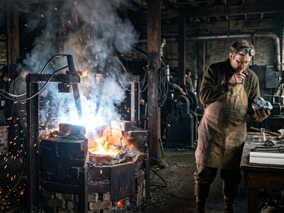 In 1892, A North Carolina furnace test for cheap aluminum produced an unexpected solid; that accident helped build the industrial Acetylene Age