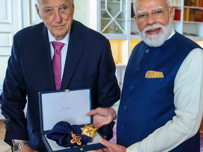 PM Modi receives Norway's highest civilian honour