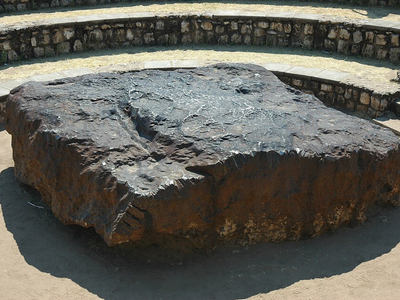 In 1920, a Namibian farmer hit something with his plow that turned out to be the largest meteorite ever found on Earth