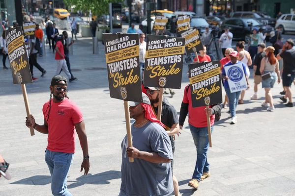 Strike on nation’s largest rail system causes chaos on first workday