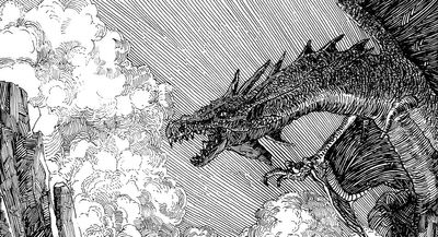 This artist uses ink to recreate the look of 19th century engravings