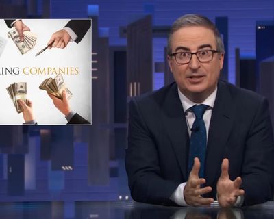 John Oliver on factoring companies: ‘This industry is full of predators’