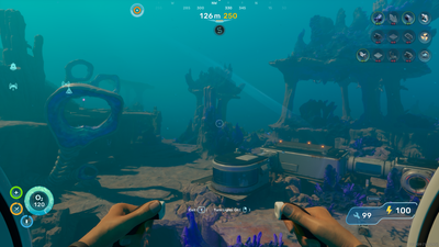 How to turn on the Power Center turbine at Alien Ruins in Subnautica 2