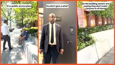 ‘My new fav hangout spot’: Building owners threaten elderly, they don’t want people in public plaza, New Yorkers retaliate by showing up en masse