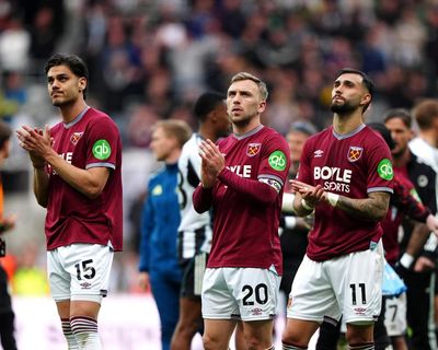 West Ham could have to raise £100m in player sales if they are relegated