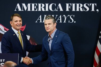 Pete Hegseth brought his ‘warrior’ ethos to Kentucky campaign stop. But don’t worry, it’s definitely not a legal issue
