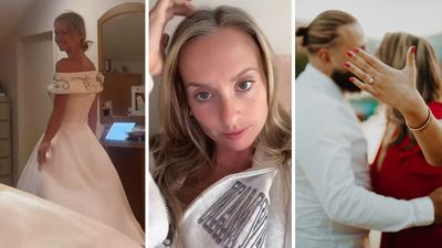 Woman’s ex situationship gets engaged—so she pulls out her mom’s wedding dress and pretends to get married: ‘Isn’t that bad luck?’
