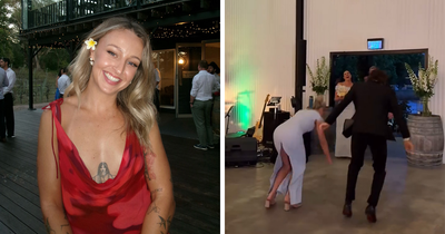 Wedding Guests Caught Off Guard After Bridesmaid’s Reception Dance Ends In Disastrous Wardrobe Malfunction