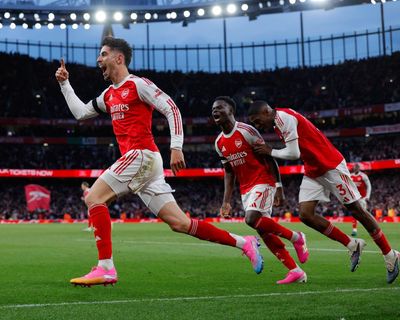 Kai Havertz header edges nervy Arsenal past Burnley and one step from title