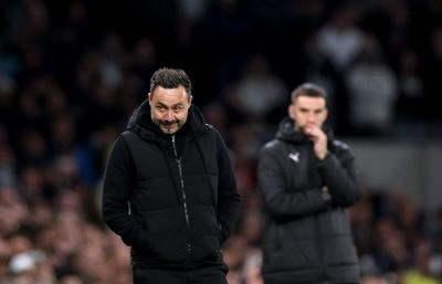 Roberto De Zerbi responds to Tottenham record at Chelsea with survival at stake