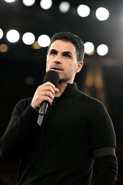 Every word from Mikel Arteta and Martin Odegaard's on-pitch speeches as Arsenal close in on title