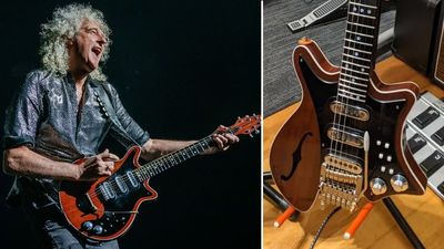 “My newest creation”: A luthier has made a headless version of Brian May’s Red Special, and it’s dividing opinions online