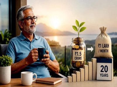 Can Rs 1.5 crore retirement savings give you Rs 1 lakh monthly income for 20 years? Here’s the math