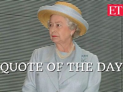 Quote of the Day by Queen Elizabeth II: ‘In times of doubt and anxiety, the attitudes people show in their daily lives, in their homes and in their work are of…’ British Monarch on positive attitude during hard times