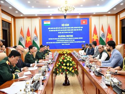 'Our discussion today will further strengthen defence cooperation': Rajnath Singh during bilateral talks in Vietnam