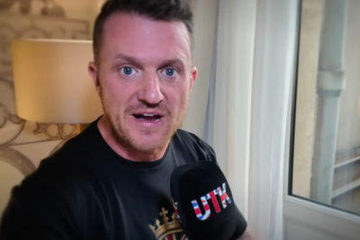 Disturbing Chant Calling For Tommy Robinson To Be Shot 'Like Charlie Kirk' Erupts During London Protests