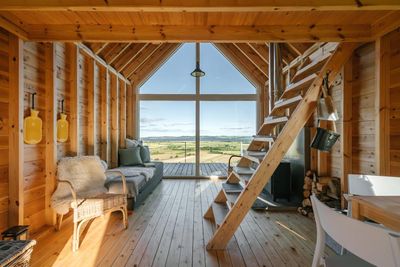 A new off-grid cabin stay in Scotland – on a farm where kids can run wild