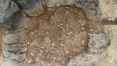 1,200-year-old giant 'death jar' in Laos contains generations of human skeletons
