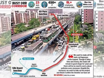 Bengaluru ORR upgrade: Traffic jams will worsen on Silk Board to KR Pura road as redevelopment to start soon; Key traffic hotspots and alternative routes