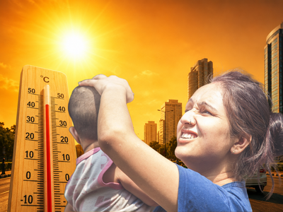 Yellow alert in Delhi-NCR: Temperature may touch 45°C as IMD warns of severe heatwave across Noida, Gurugram & Ghaziabad; Check forecast and safety advisory