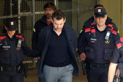 Mango founder’s son arrested on suspicion of killing his father after fatal fall on hike
